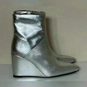 Seychelles Only Girl Boot Silver New Years Party Holiday Club Dance New 8